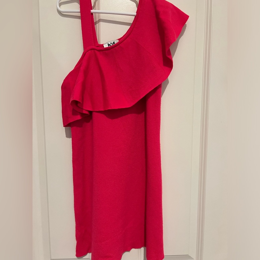 Milly Minis of New York red dress.